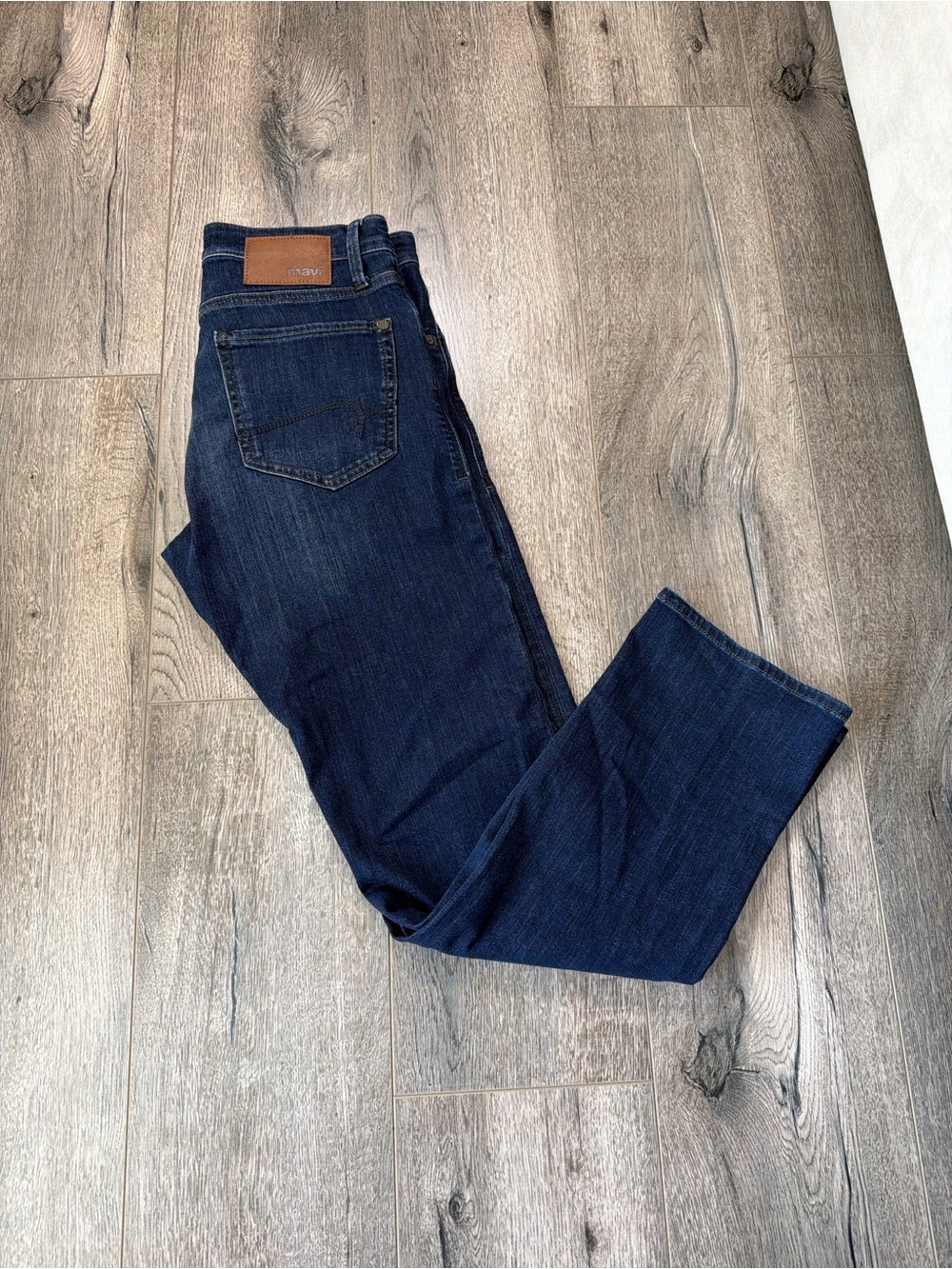 Mavi Men's Indigo Slim Straight Jeans